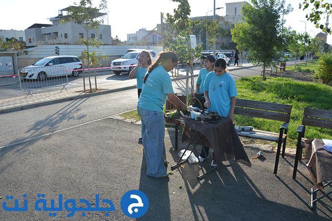 فعاليات باحضان الطبيعة في وادي قانا في جلجولية